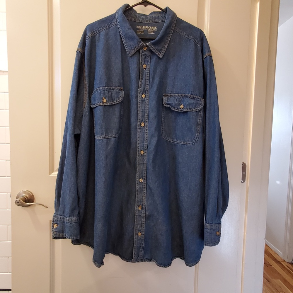 BOULDER CREEK TRADING COMPANY Big Denim Shirt